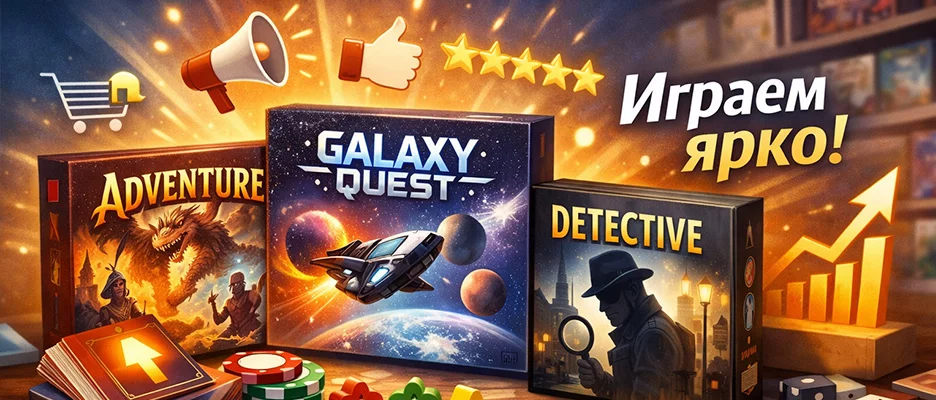 Изготовление коробок для настольных игр